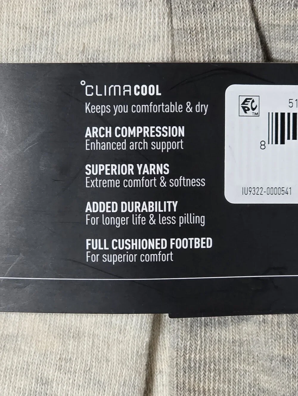 adidas Athletic Cushioned 6-Pack Low-Cut Athletic Socks Womens Size 5-10